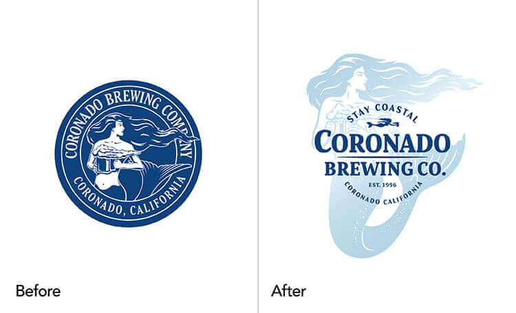 Coronado Brewing Co Rebrand