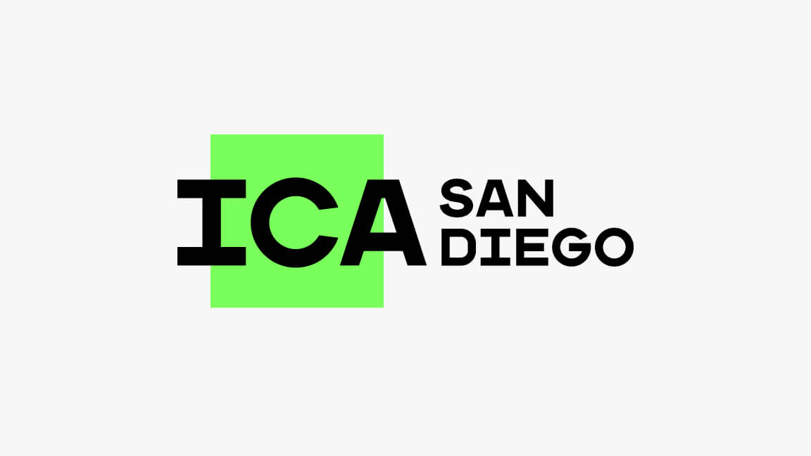 Museum Branding ICA Logo Design Concept Breaking Out Of Box