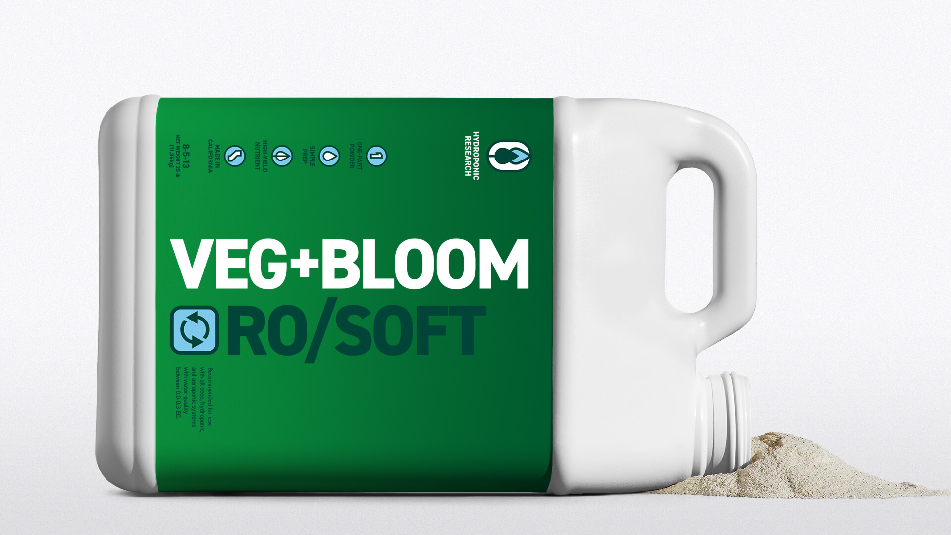 Hydroponic Research Miresball Veg Bloom Packaging