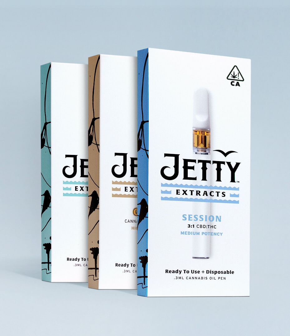 Jetty Extracts Miresball Vape Pen Packaging