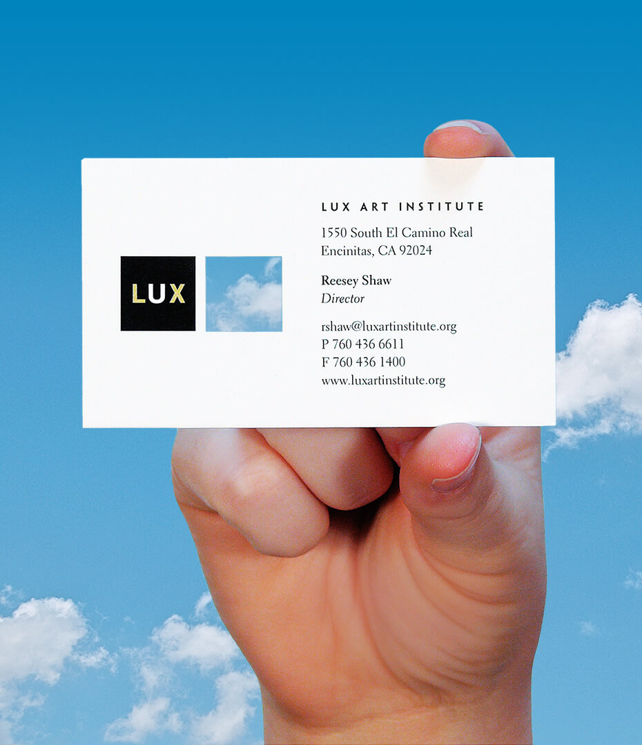 Lux Miresball Business Card