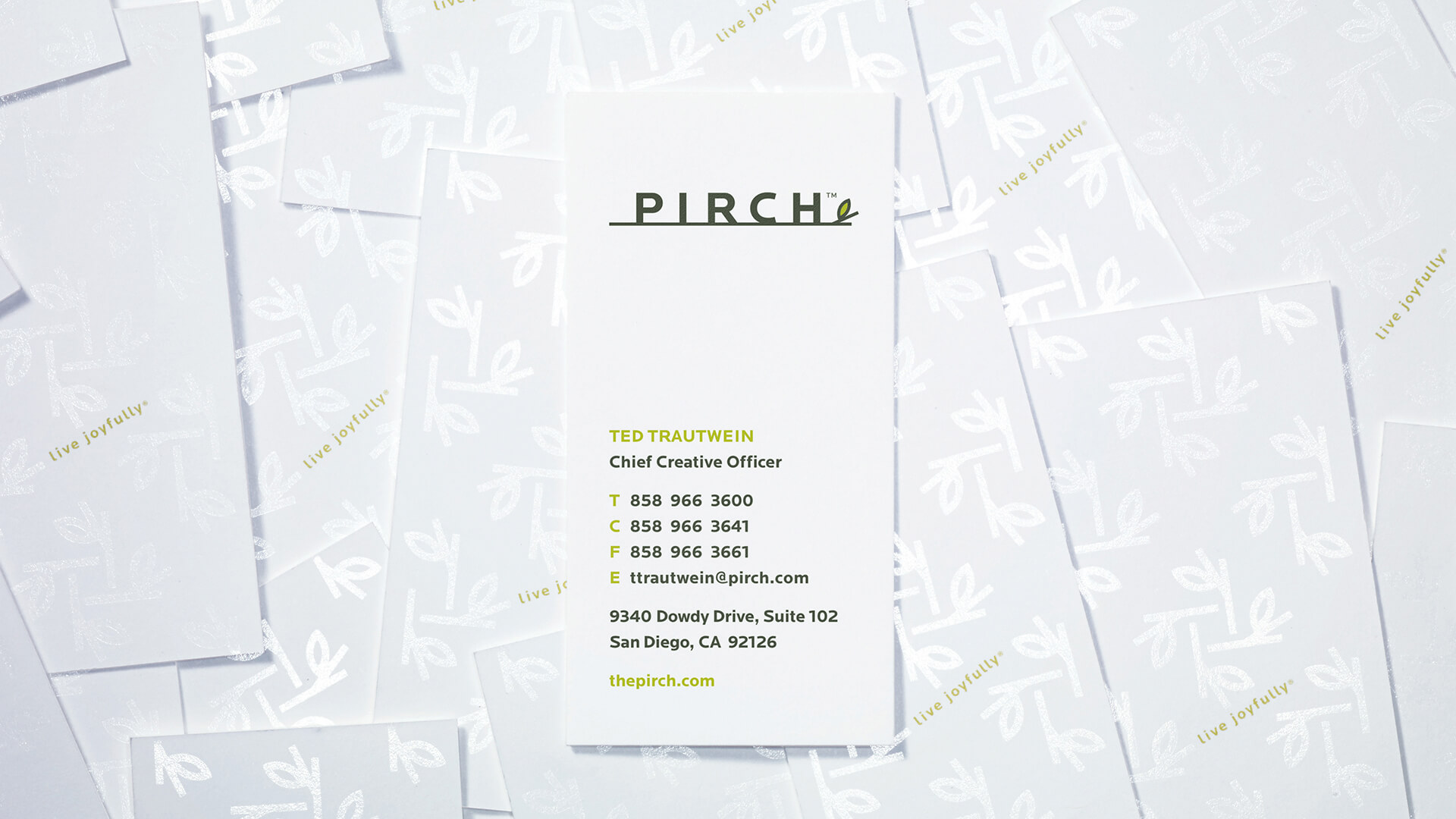 Pirch Miresball Business Cards