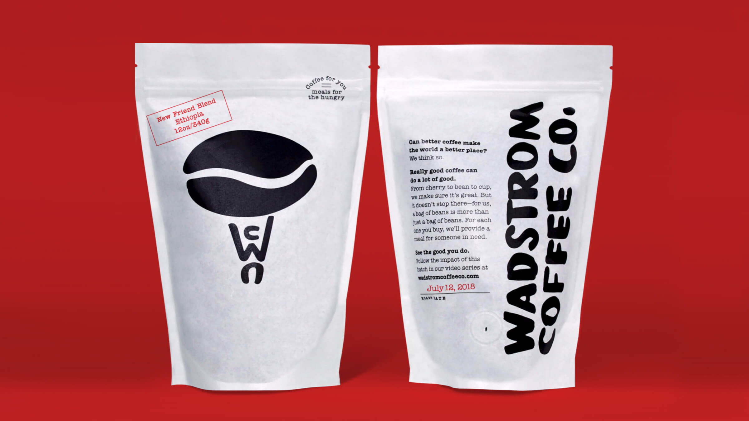 Wadstrom Coffee Co. Packaging