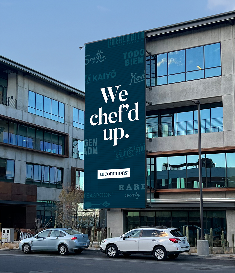 Uncommons Miresball Building Banner