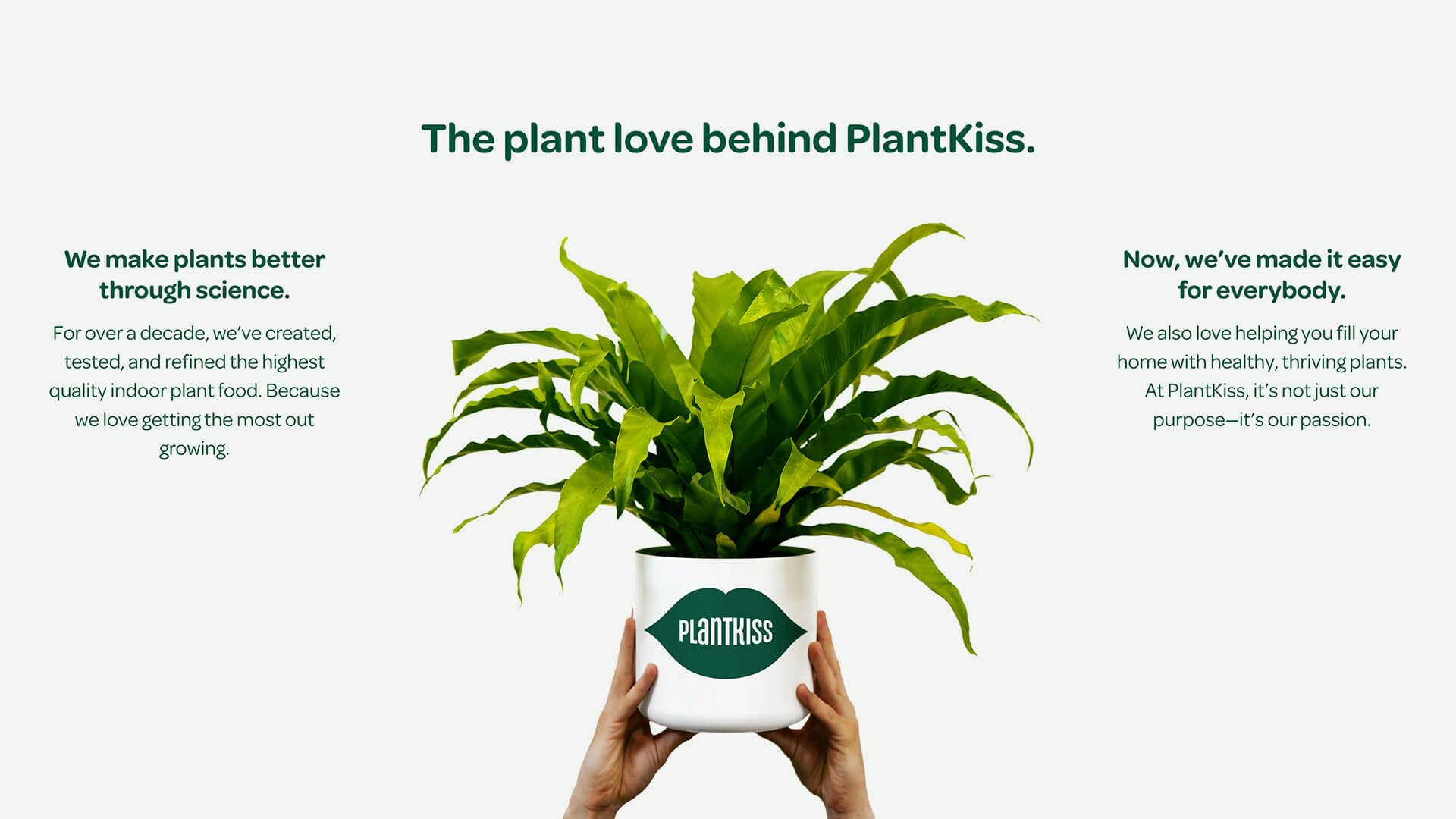 Plantkiss Miresball Website