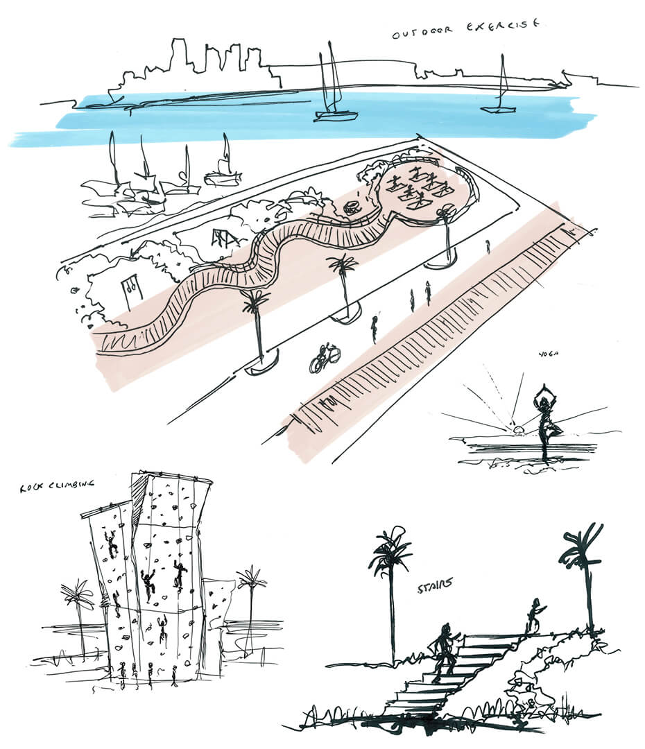 Port Of San Diego Miresball Illustrations