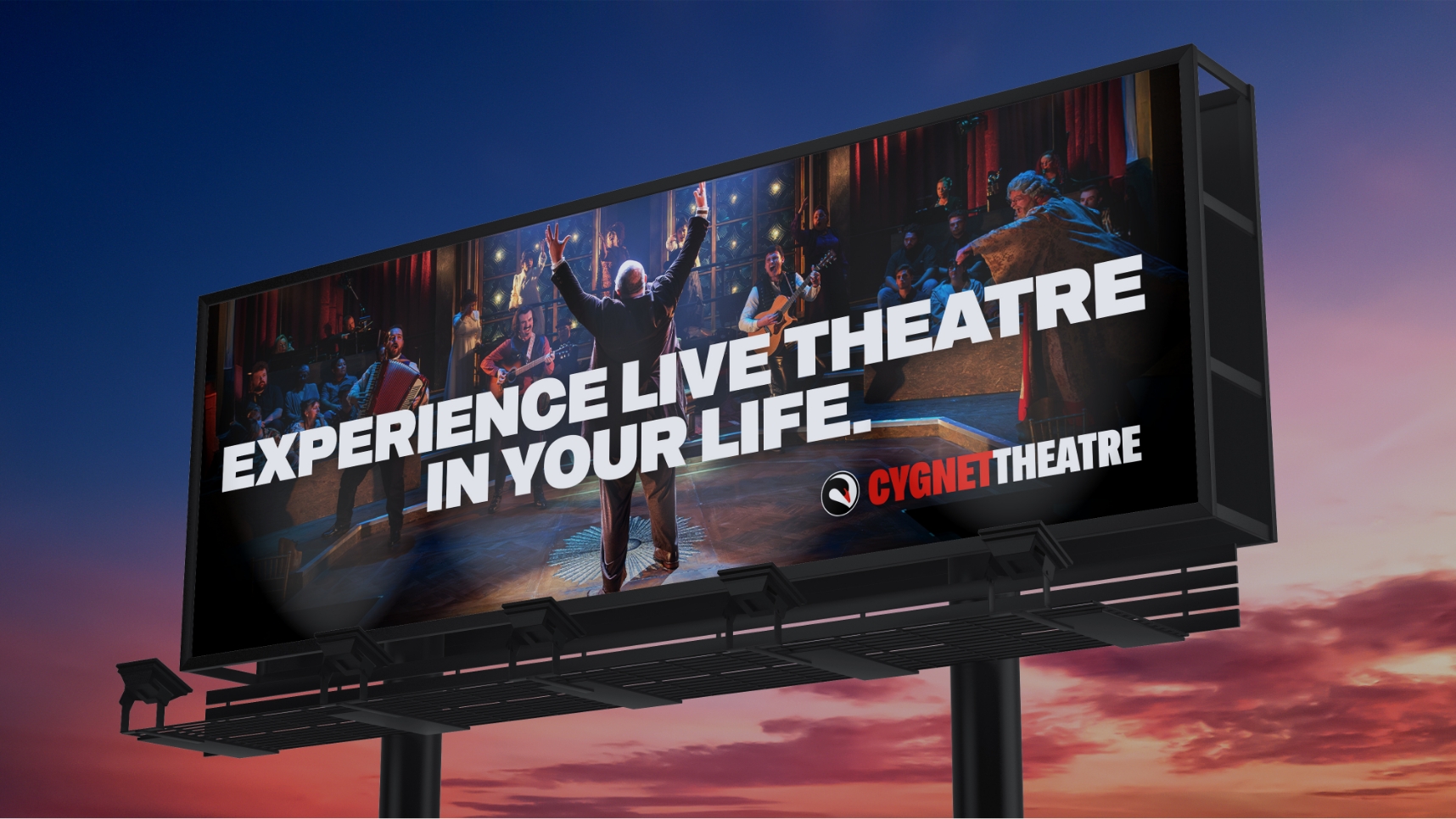 Cygnet Theatre Miresball Billboard