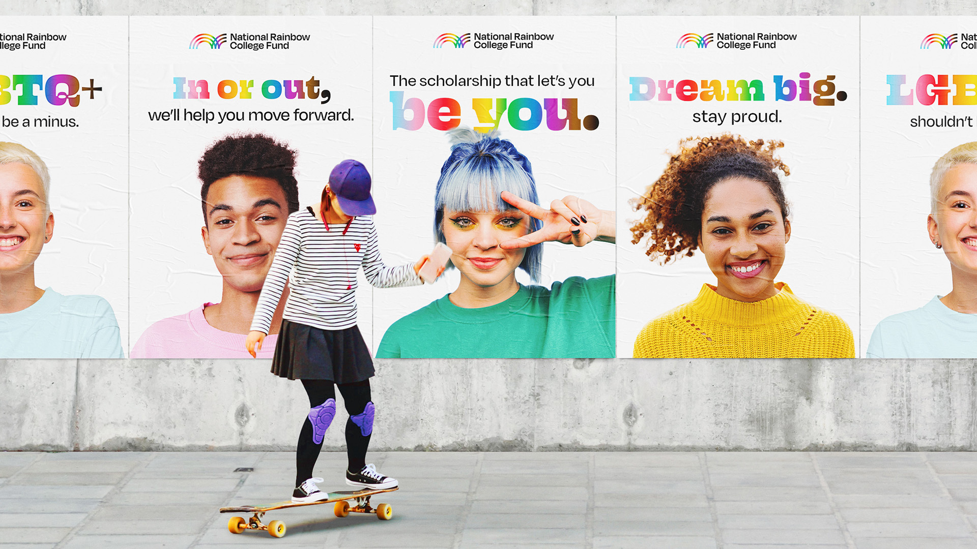 National Rainbow College Fund Posters