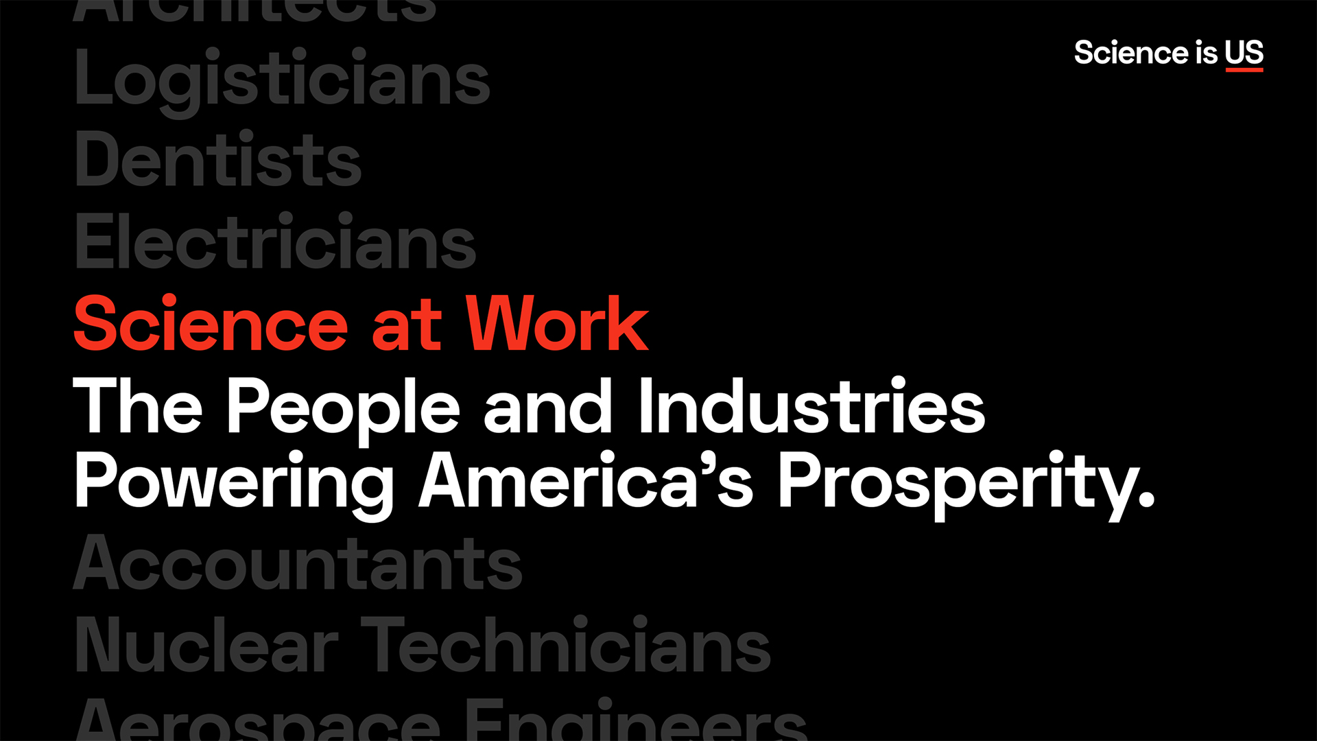 Science At Work Economic Impact Report Cover